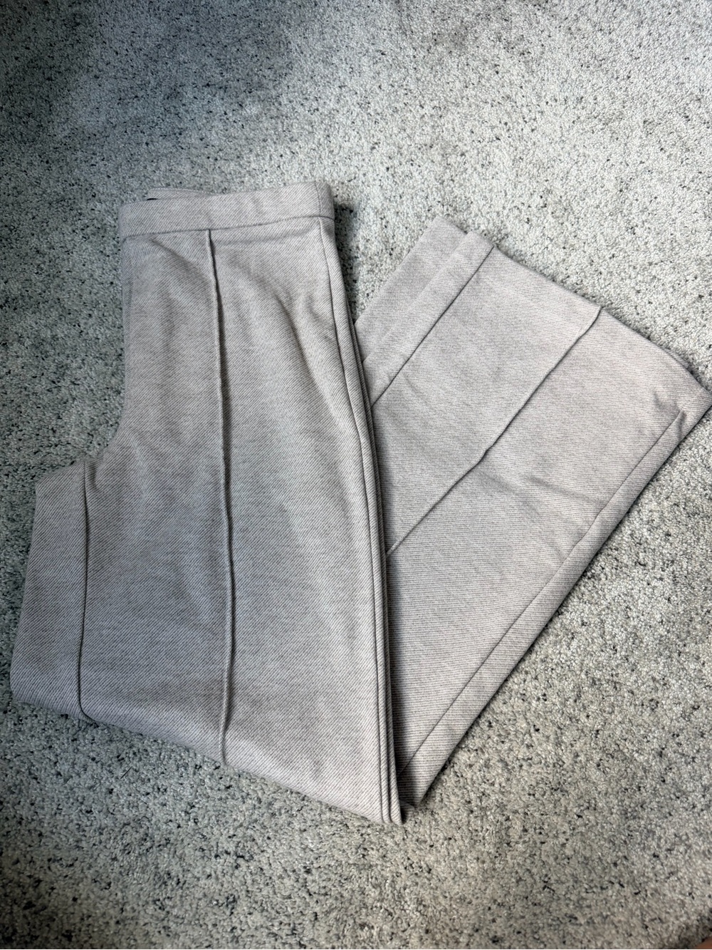 Jules & Leopold Heather Pintuck Wide-Leg Pull-On Pants